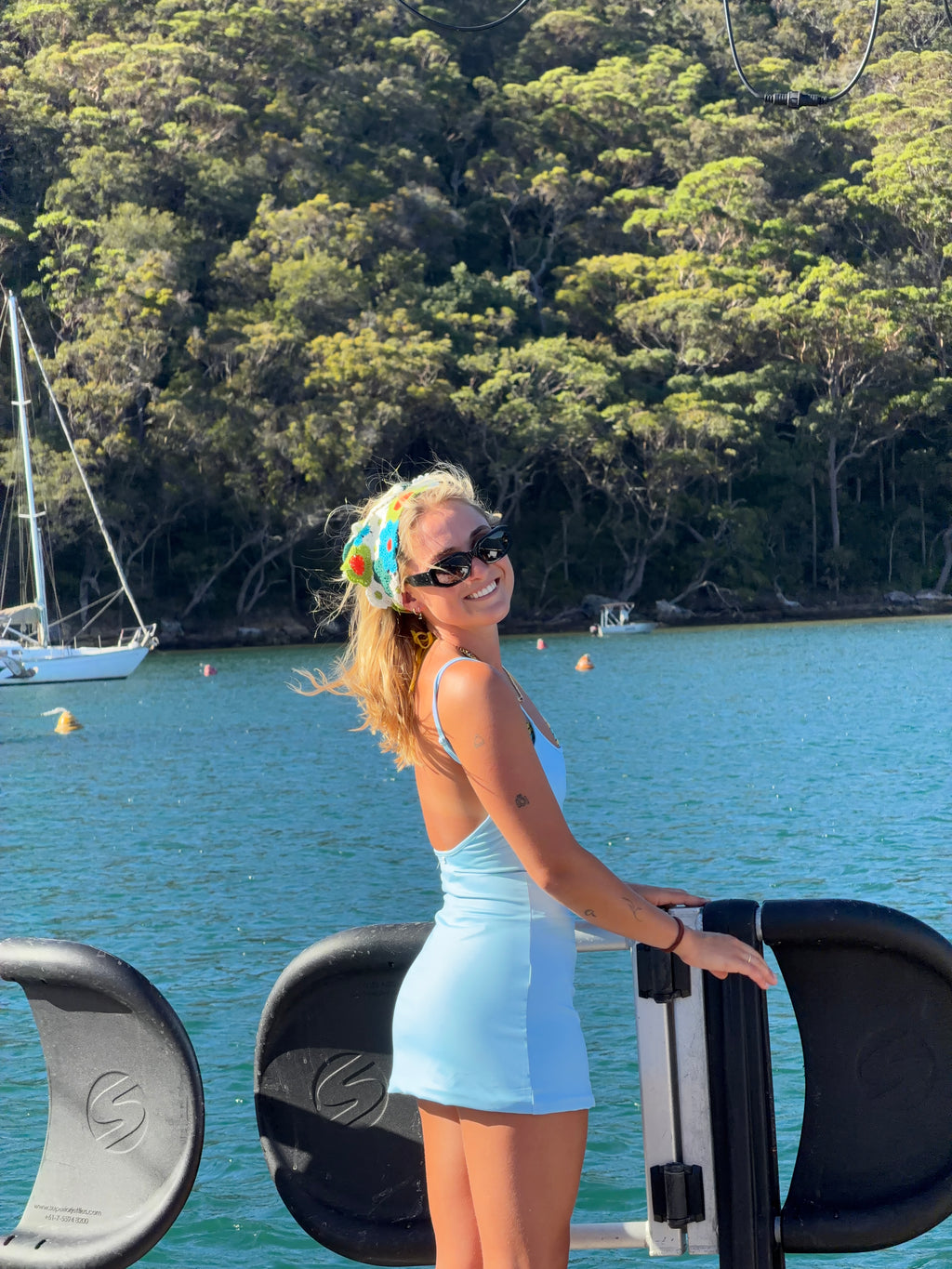 Flipside Mini Dress in Tropic Mocha