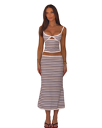 The Sunday Midi Skirt in Lilac