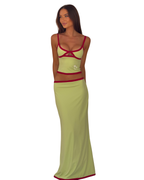 The Sunday Maxi Skirt in Citrus