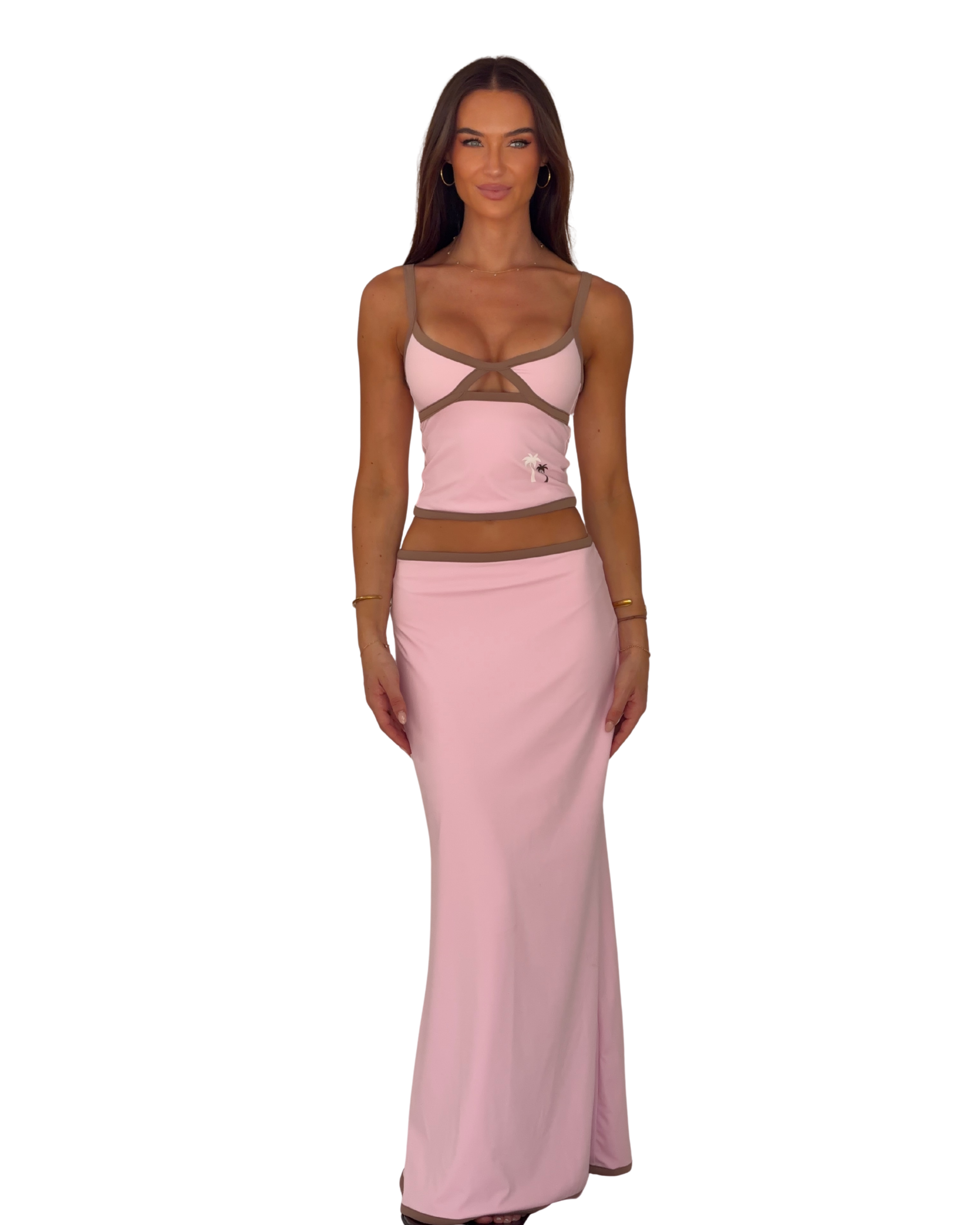 The Sunday Maxi Skirt in Sorbet