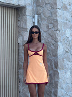 The Sunday Mini Dress in Citrus