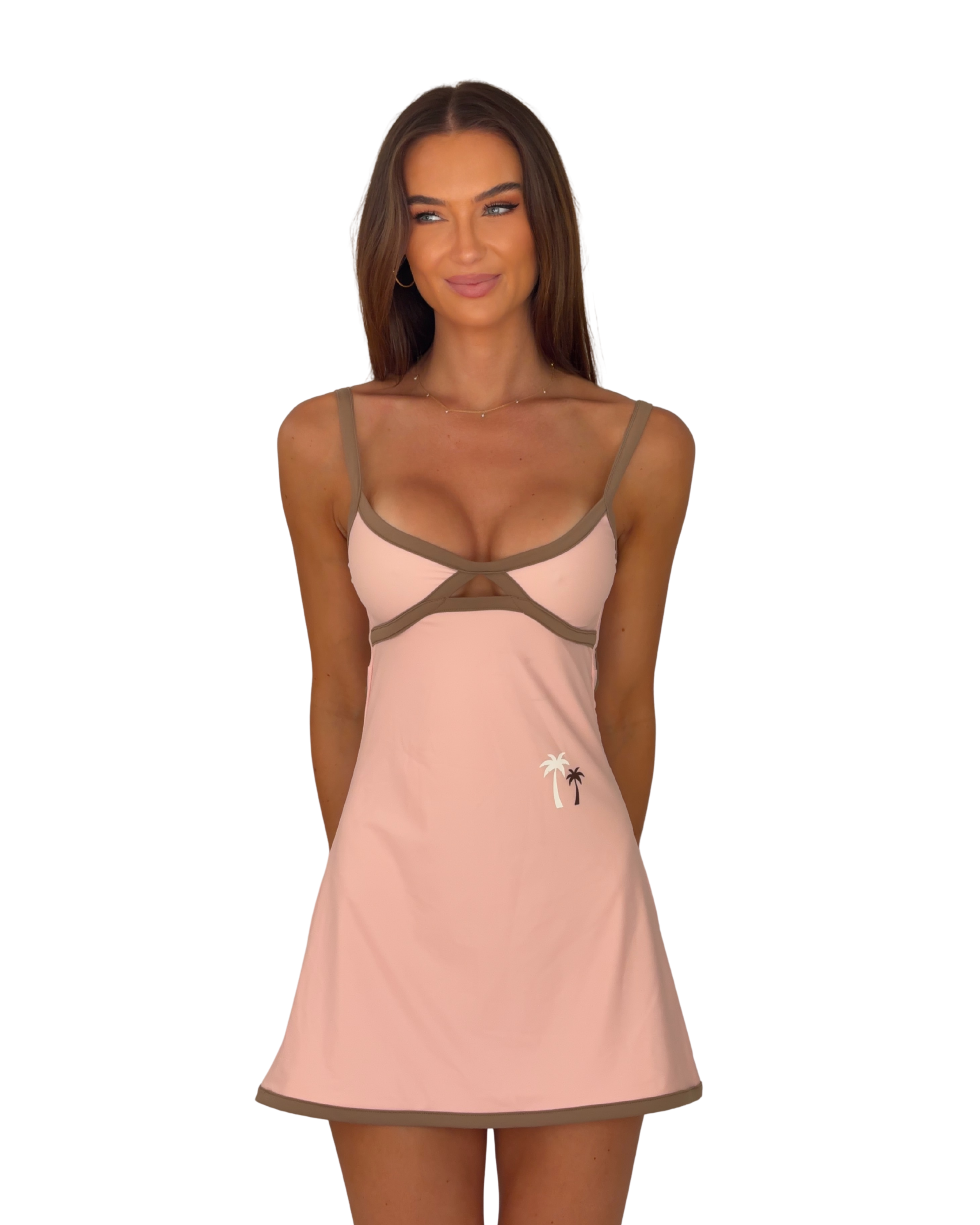 The Sunday Mini Dress in Sorbet