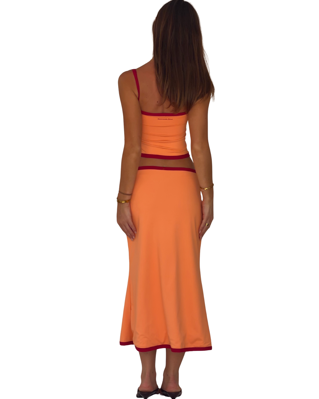The Sunday Midi Skirt in Citrus