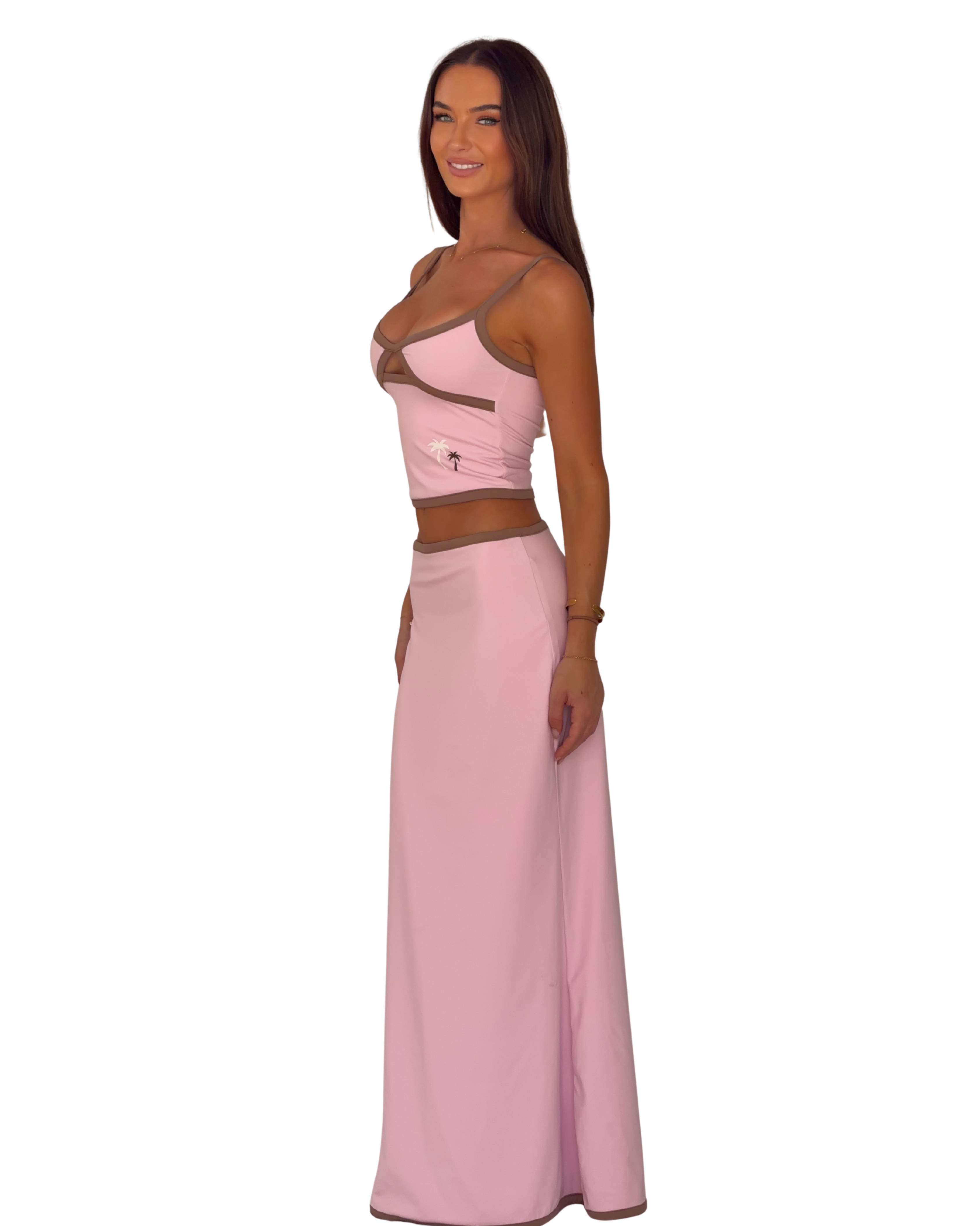 The Sunday Maxi Skirt in Sorbet