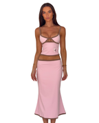 The Sunday Midi Skirt in Sorbet