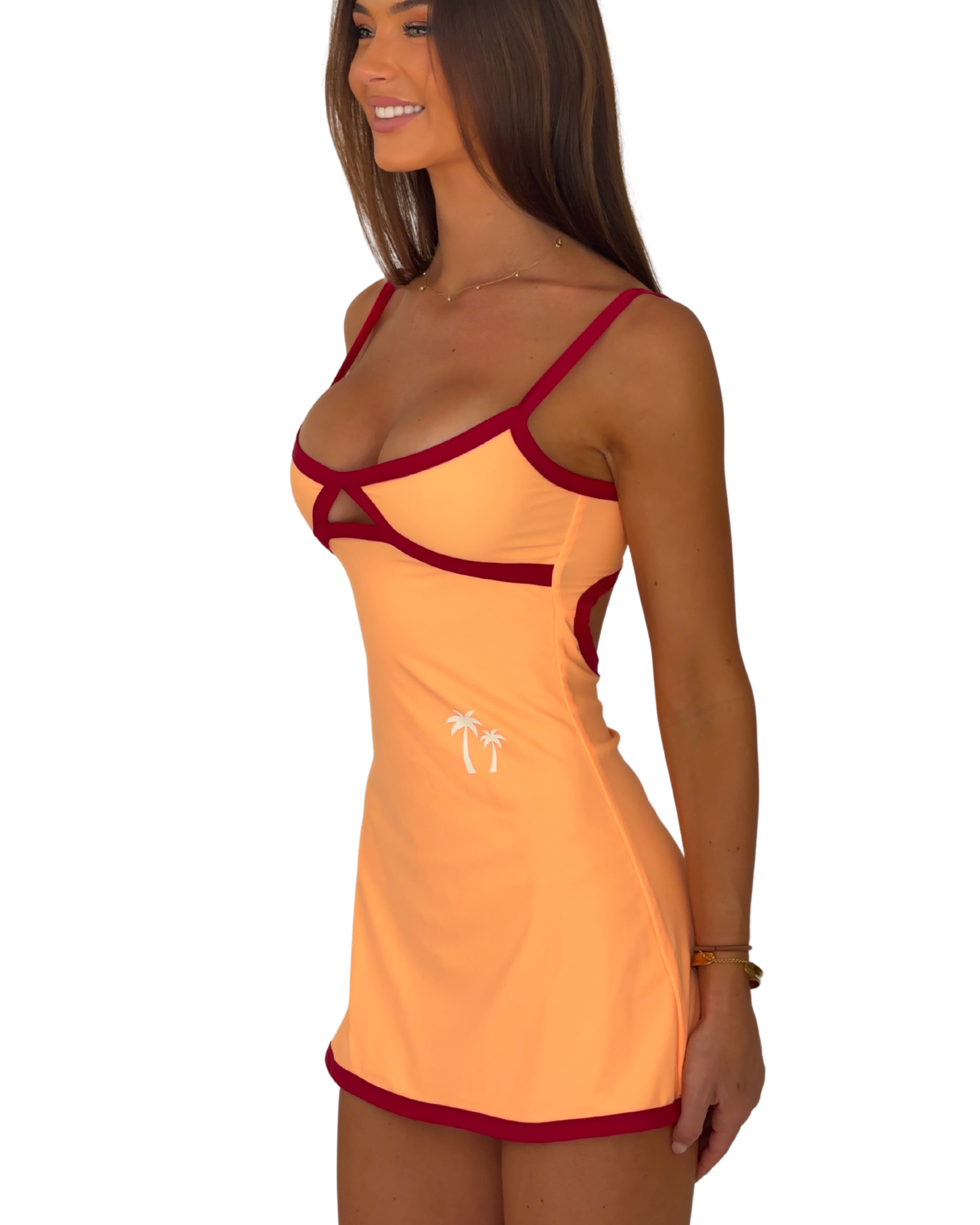 The Sunday Mini Dress in Citrus