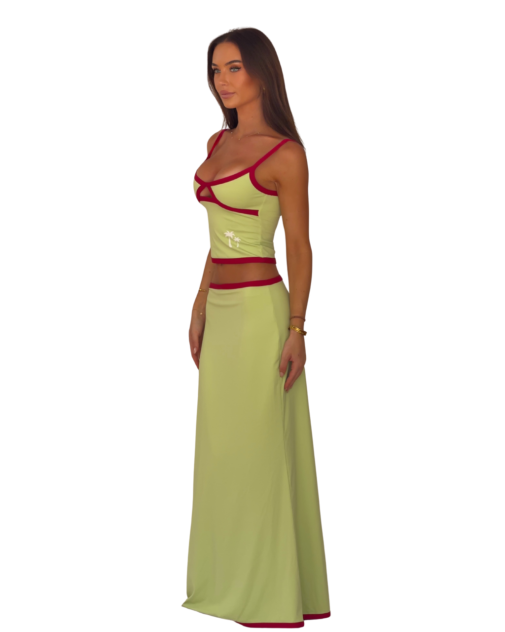 The Sunday Maxi Skirt in Citrus