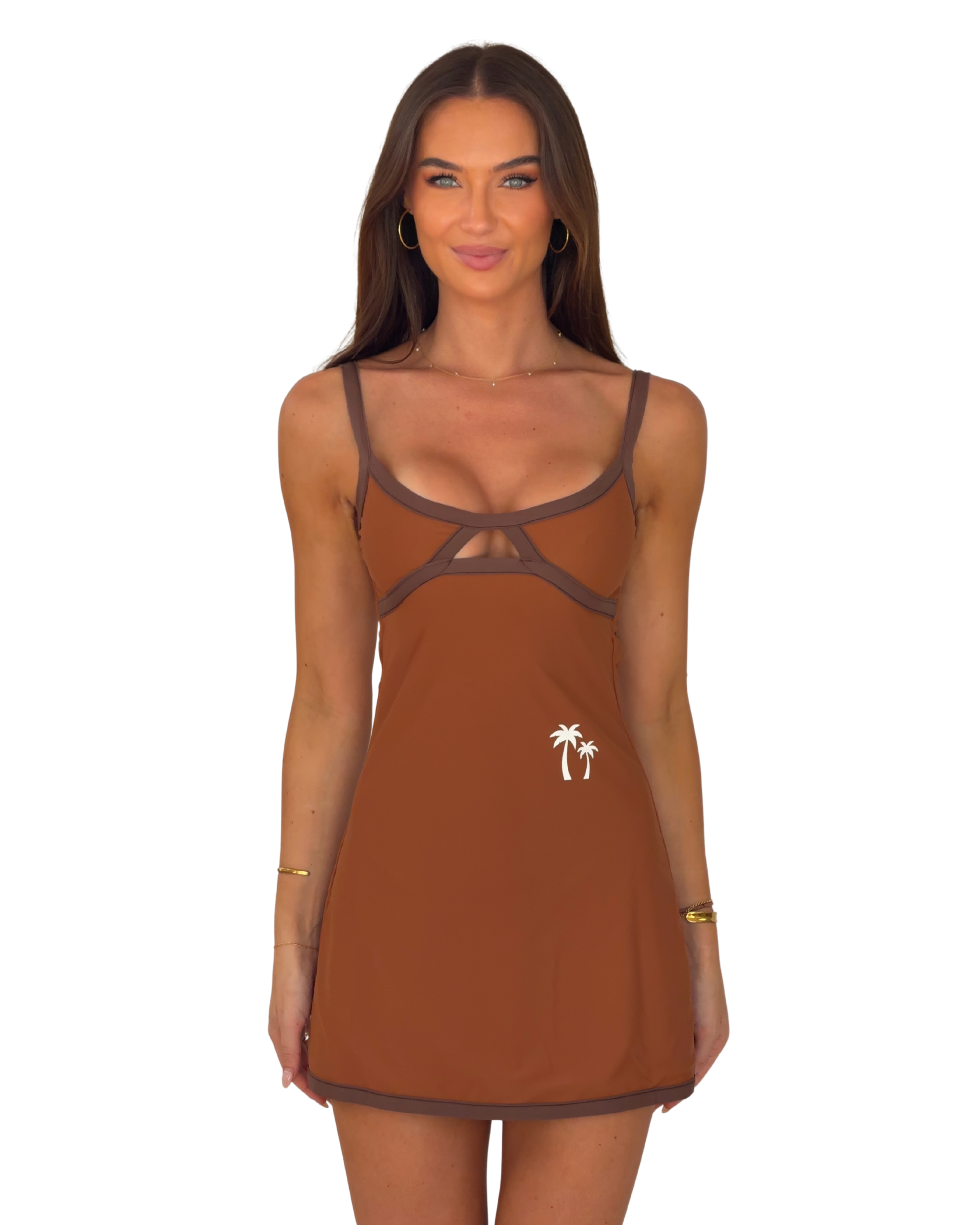 The Sunday Mini Dress in Bluebell