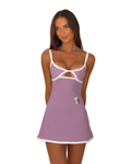 The Sunday Mini Dress in Lilac