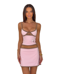 The Sunday Mini Skirt in Sorbet