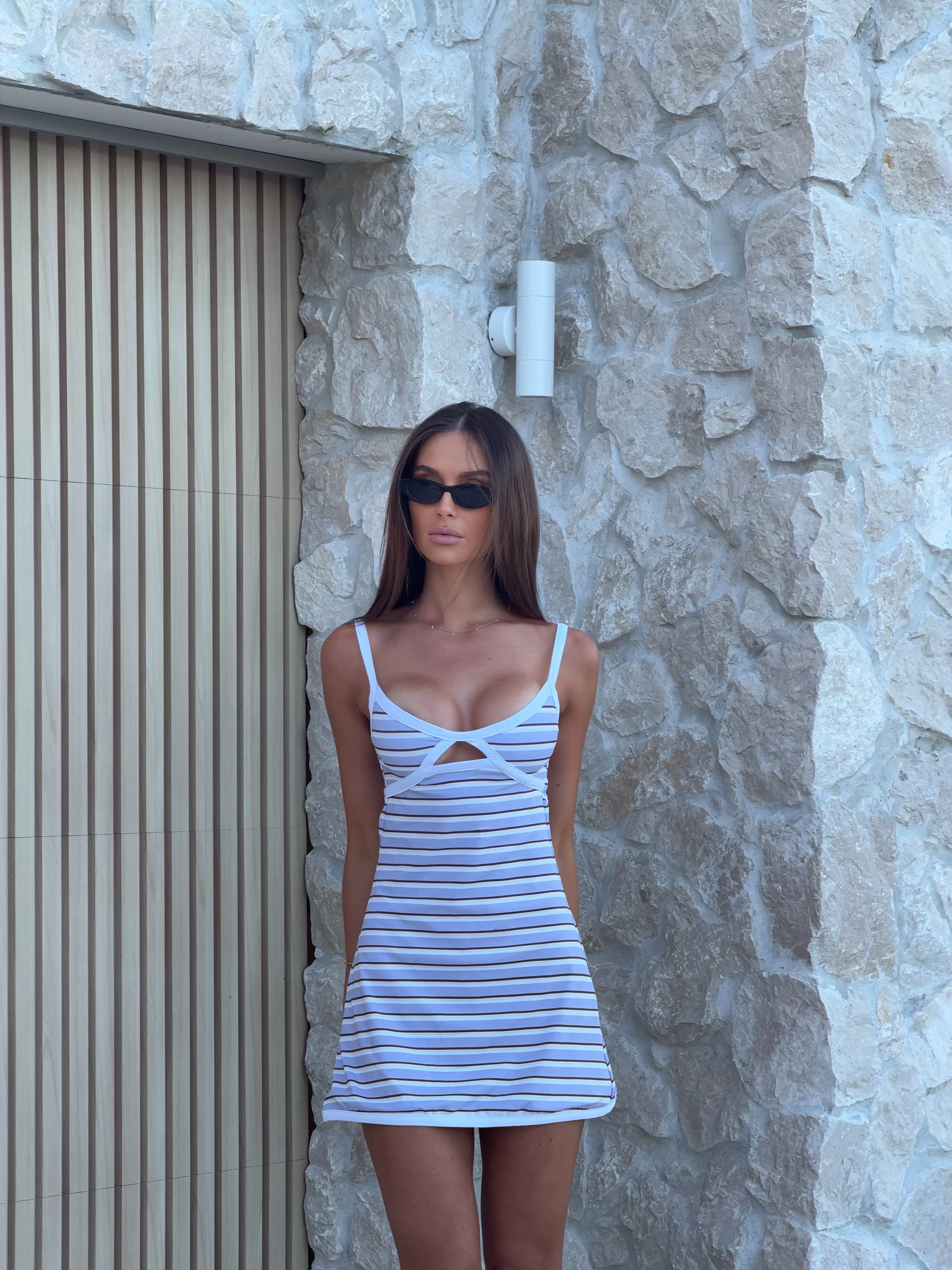The Sunday Mini Dress in Lilac