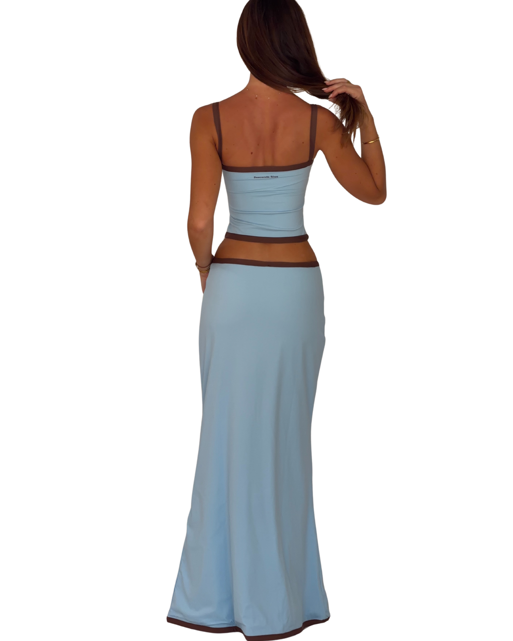 The Sunday Maxi Skirt in Bluebell