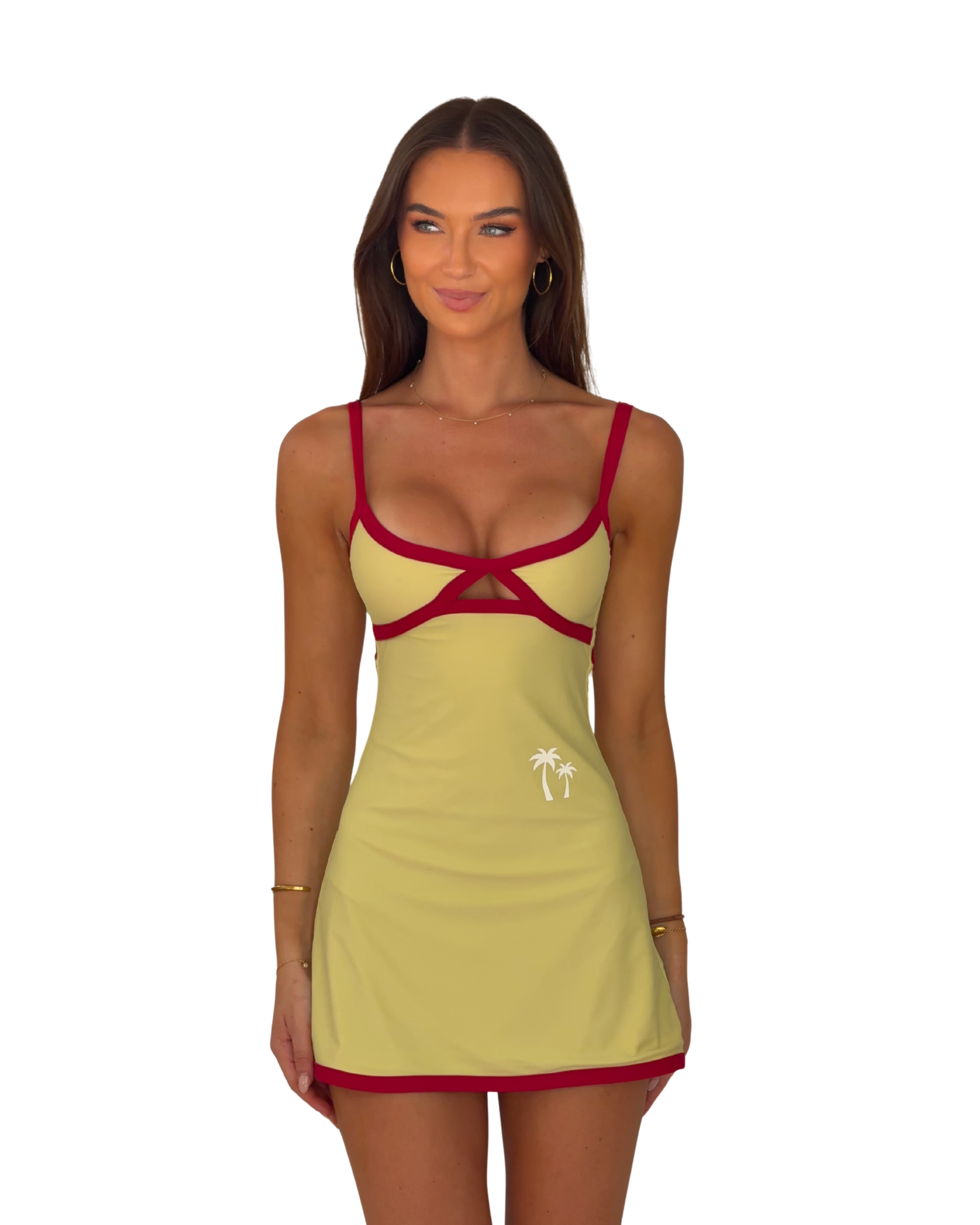 The Sunday Mini Dress in Citrus