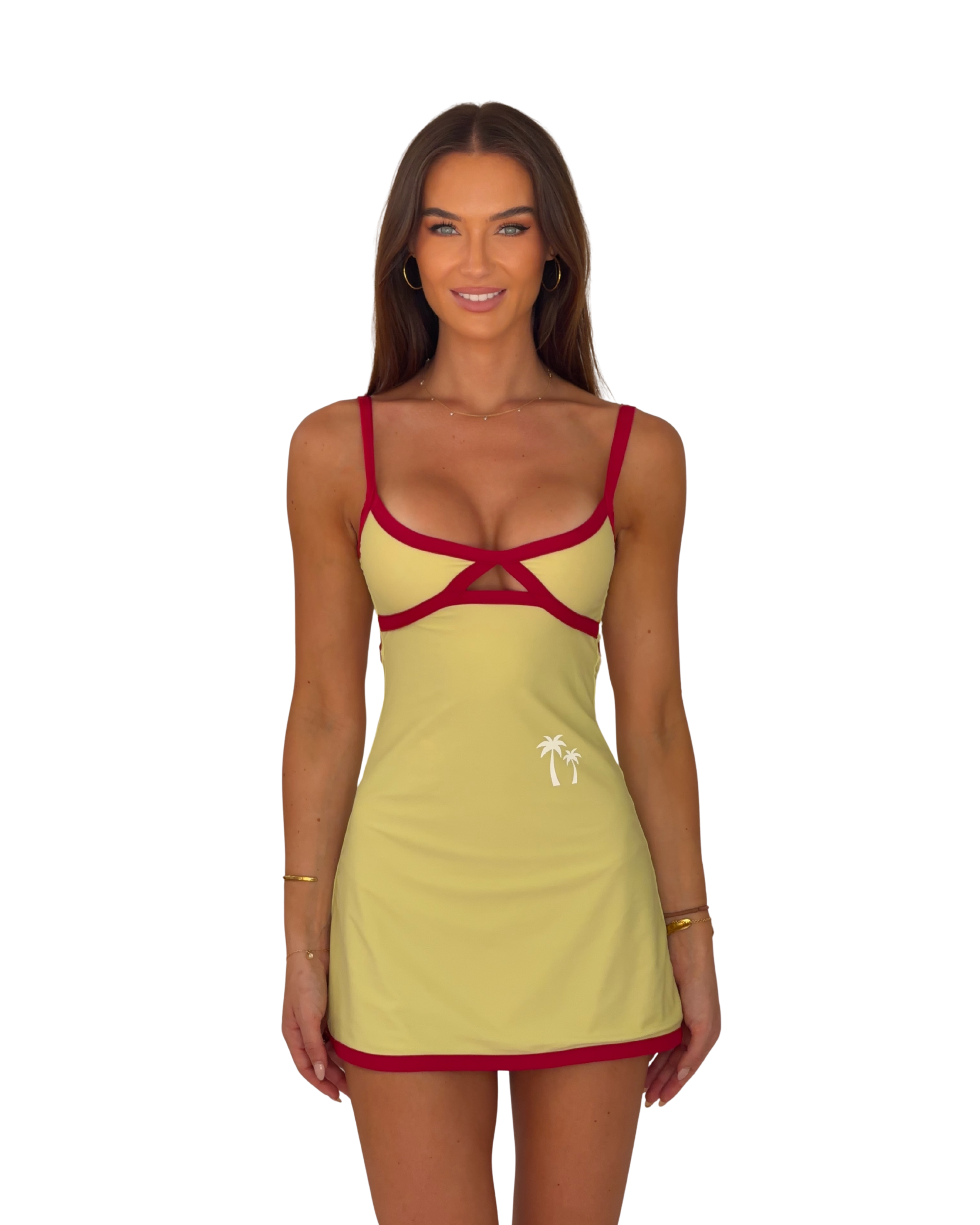 The Sunday Mini Dress in Citrus