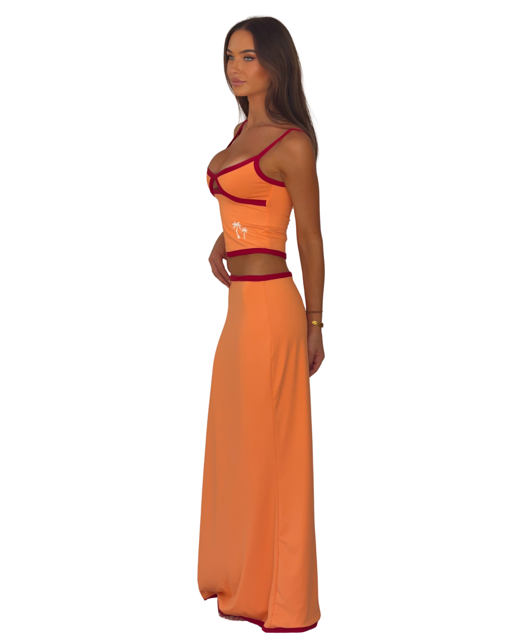 The Sunday Maxi Skirt in Citrus