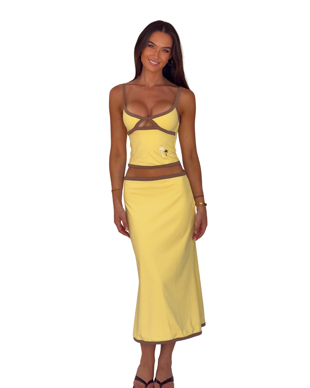 The Sunday Midi Skirt in Sorbet