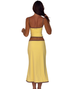 The Sunday Midi Skirt in Sorbet