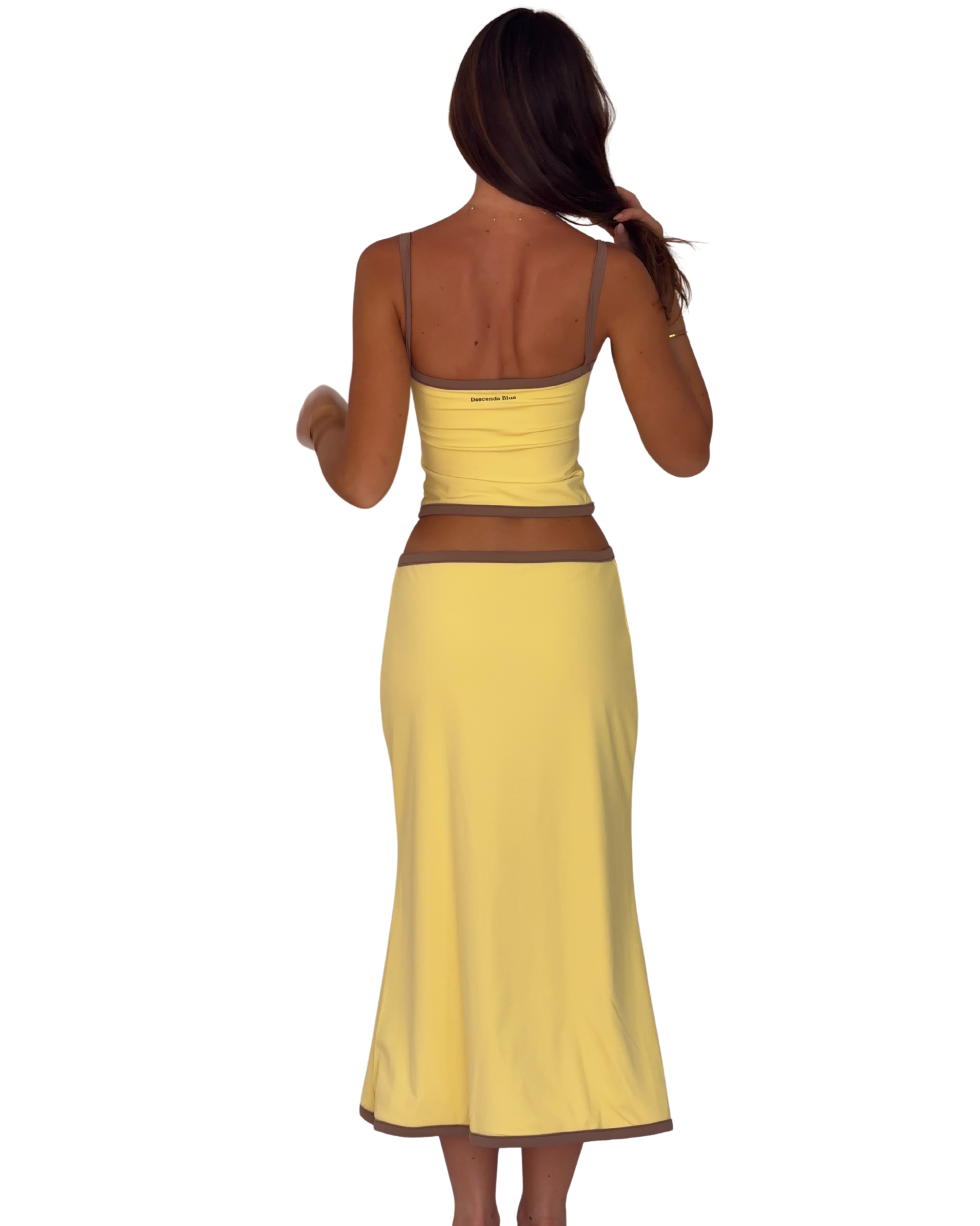 The Sunday Midi Skirt in Sorbet