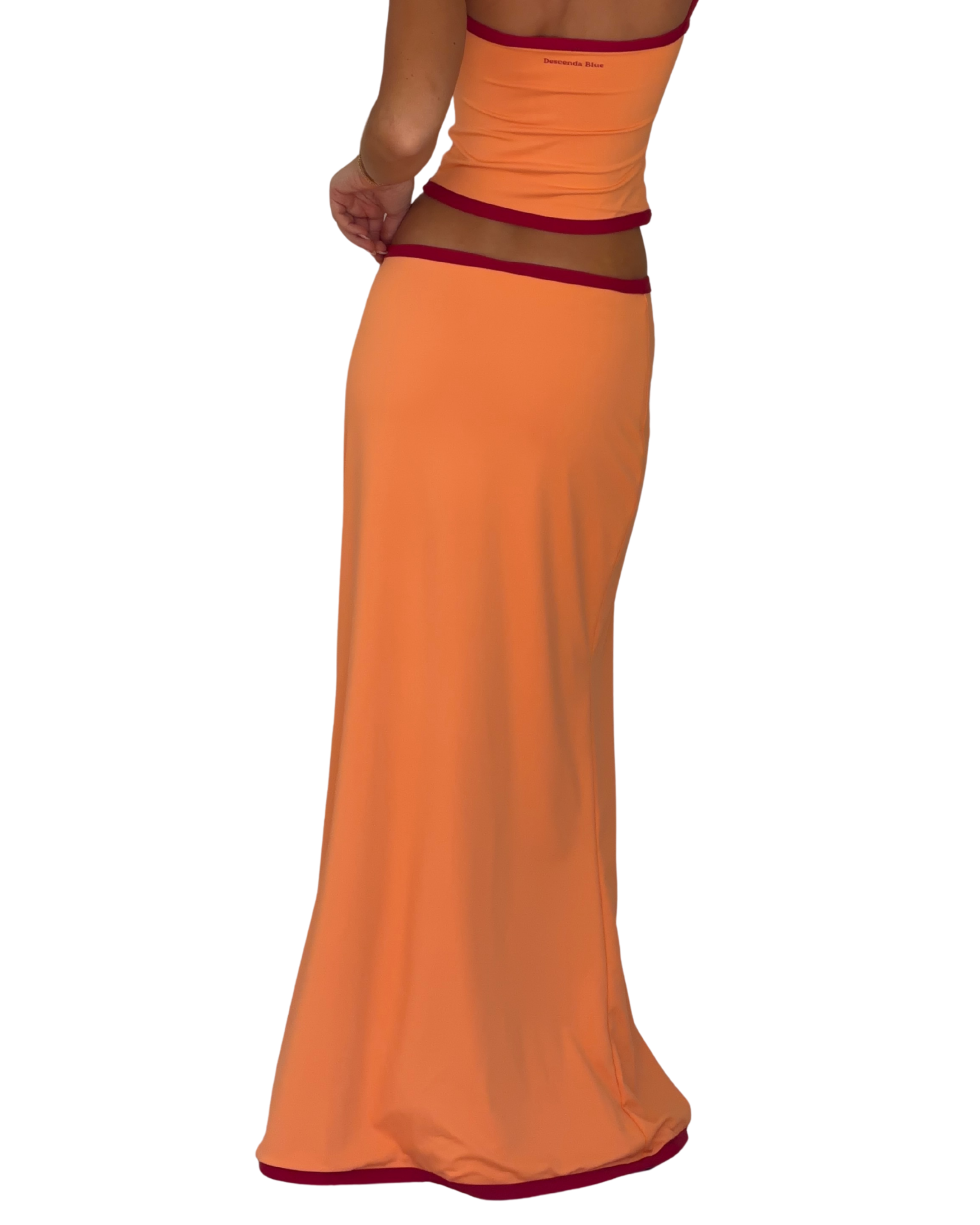 The Sunday Maxi Skirt in Citrus