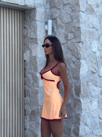 The Sunday Mini Dress in Citrus