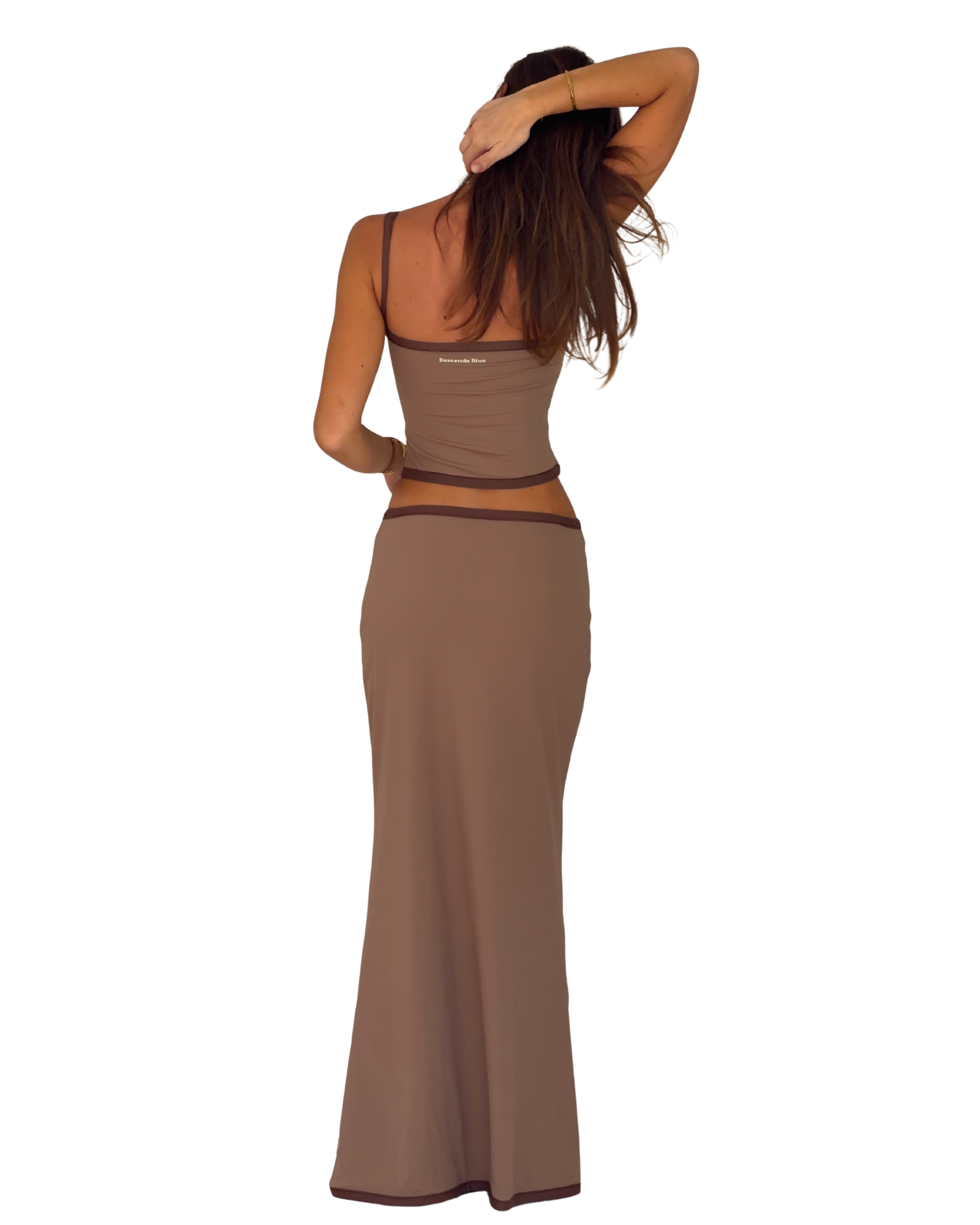 The Sunday Maxi Skirt in Bluebell
