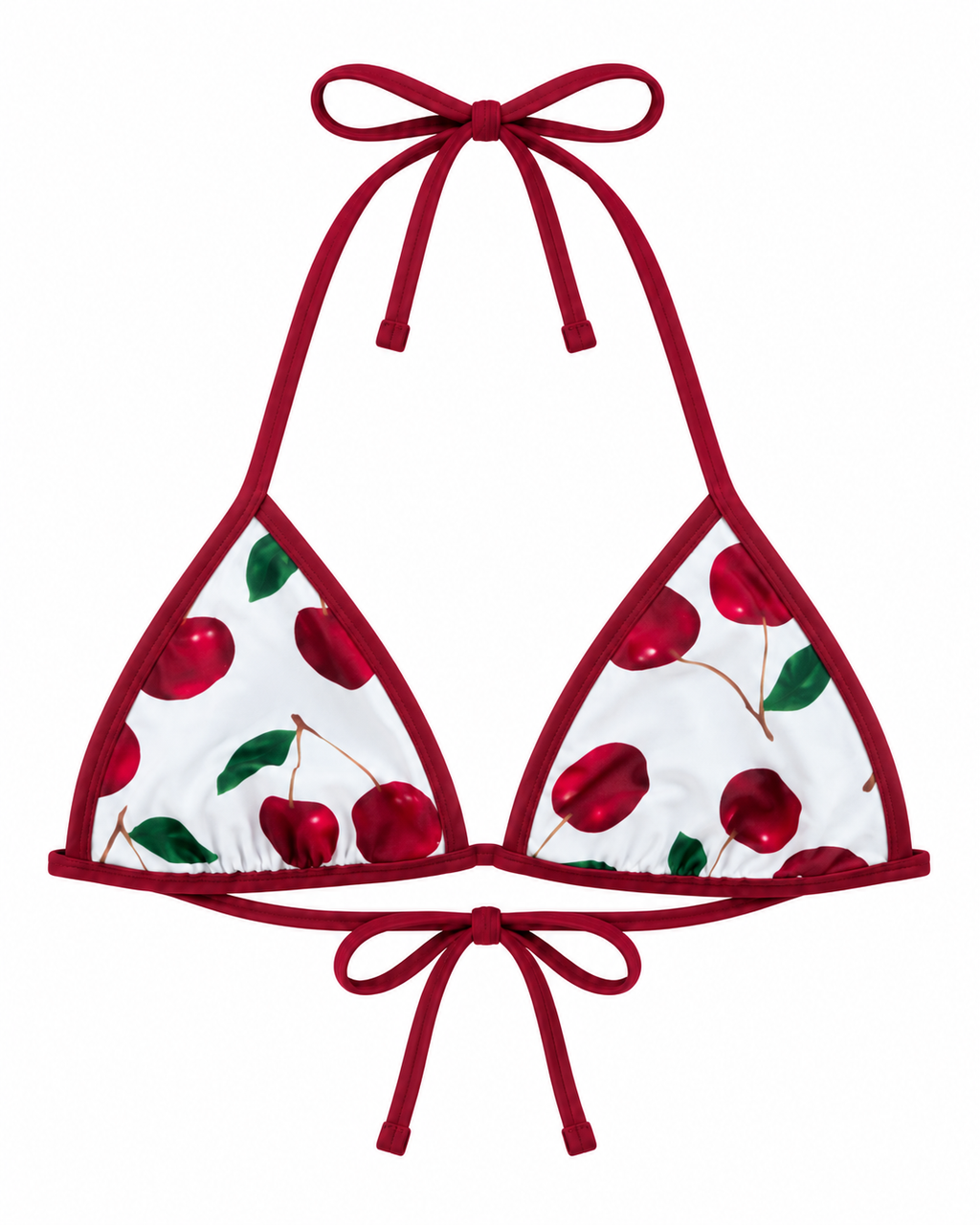 Reversible Cherry Crush Bikini Top